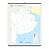 Mapa Prov. De Buenos Aires - Pizarra - Apto Marcador 90x70cm