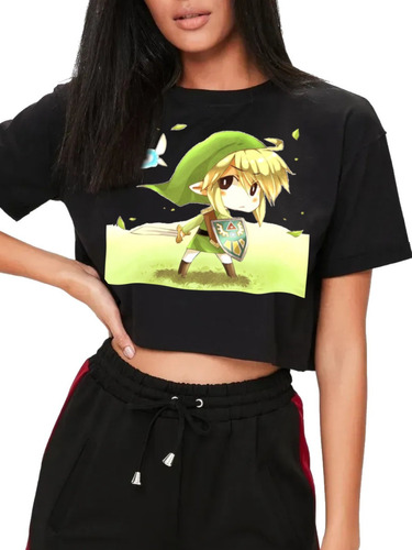 Crop Top De Gamer Navi Link Ocarina Of Time