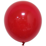 100 Globos No.12 Rojo Colors