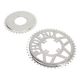 Juego De Piñones De Metal Steel 410 Chain Sprocket 410 Flowe