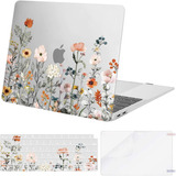 Funda Para Macbook Air 13 (a2337 M1 A2179 A1932), Floral