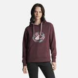 Poleron Mujer Insigne Hoody Sweatshirt Burdeo Lippi