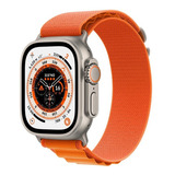 Apple Watch Ultra (49mm, Gps + Cellular) Alpine Naranja M Color De La Caja Gris Color Del Bisel Gris - Distribuidor Autorizado
