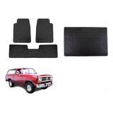 Tapetes Big Truck + Cajuela Dodge Ramcharger 1983 - 1994