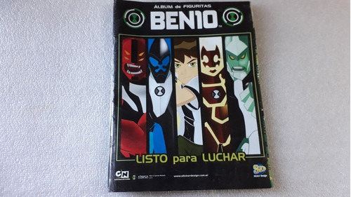 Álbum De Figuritas Ben 10. Listo Para Luchar. Incompleto. 