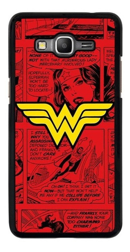 Funda Para Samsung Galaxy Wonder Woman Mujer Maravilla 02