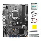 Placa Base B75 De 8 Gpu Para Minería, Cpu G1630, Cable Y Gra