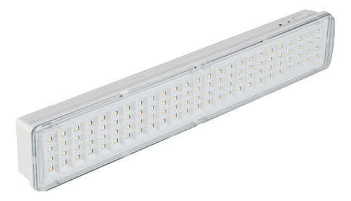 Lámpara Emergencia Recargable 500 Lm 100 Led Volteck 43009 Color Blanco