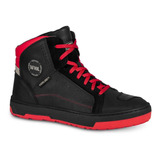 Tenis Motociclista Hombre Botin Moto Biker Wkl 80202 Nr