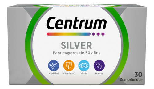 Suplemento Vitaminico Centrum Silver X 30 Comp