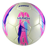 Pelota De Fútbol Kossok Munich Force 132 Nº 5 Rosa/dorado