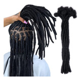 Wacandan Extensiones De Rastas De Cabello 100 % Humano Para