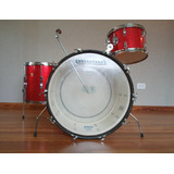 Bateria Ludwig New Yorker Red Sparkle Vintage 1965 