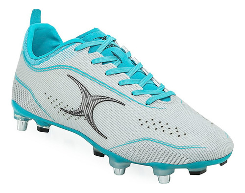 Botines Rugby Gilbert Cage Pro Pace 6 Stud Gris - Adulto