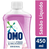 Sabão Líquido Omo Roupas Finas E Delicadas 450ml