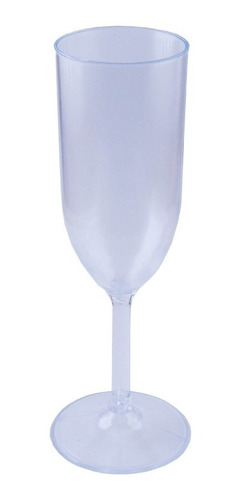 Copa Champagne Cristal Plástica Simil Vidrio Canciller X 20u