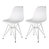 Silla Eames Eiffel De Comedor Cocina Calidad Set X2 Grupo Sl