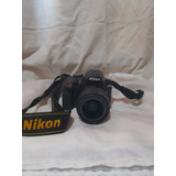  Nikon D3400 + Lente 18-55mm Vr Dslr Color  Negro 