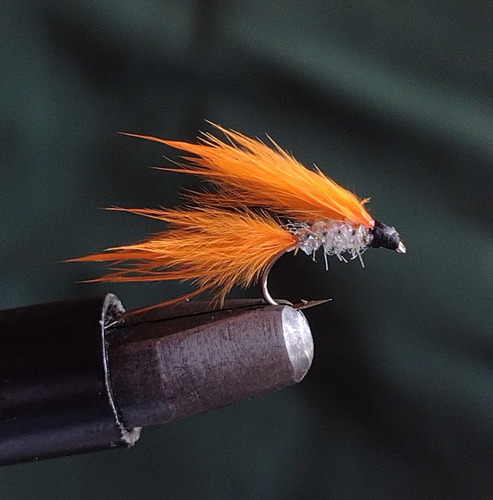 Pack De 3 Moscas Destroyer 780 - Gofish Size 12 - Naranja