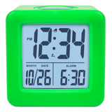 Equity 73003 - Reloj Despertador Lcd Con Luz Inteligente, Co