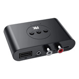 Receptor De Áudio Usb Tipo-c Bluetooth 5.0 Nfc C/ P2 E Rca