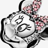 Pandora Clip Pavé Rosa De Minnie Mouse Disney Original