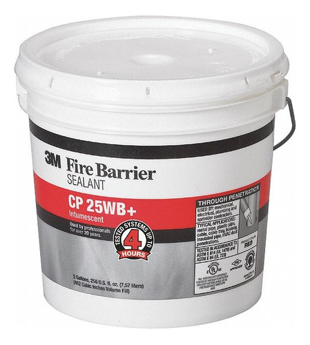 Sellador/masilla Firebarrier (antiflama) 3m Cp25wb+ Cb. 2gal