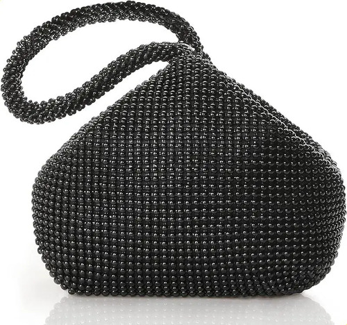 Bolsos De Noche Con Cuentas Para Mujer, Con Forma De Triángu