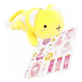 Peluche Y Stickers Kero Sakura Card Captor 11cm 