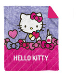 Edredón Matrimonial Reverso Oveja Hello Kitty