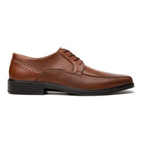 Zapato Derby Flexi Para Hombre Estilo 406402 Tan