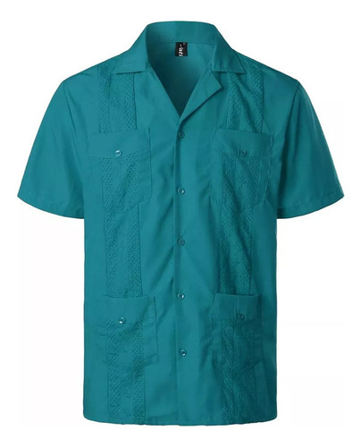 Guayabera Diplomática Yucateca Mod. Abalá Manga Corta 2023