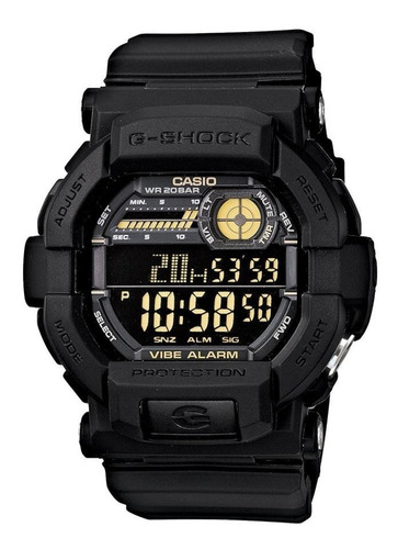 Relógio Casio G-shock Gd-350-1bdr - Garantia Casio Brasil Nf