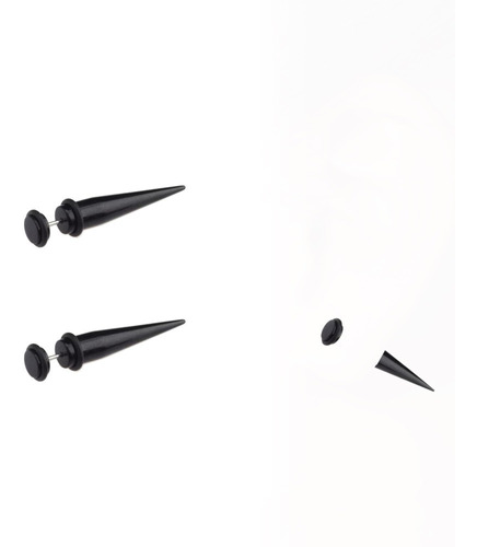 Piercing Simulador Expansion 2 Espina 6mm Acrilico 16g Black