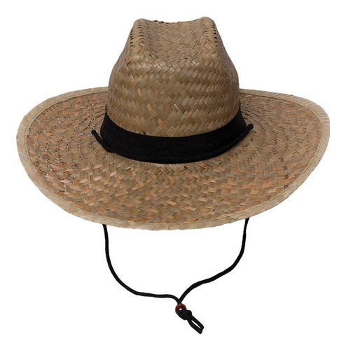 Sombrero Cowboy De Paja  Natural 