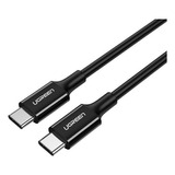 Cable Carga Rapida Usb-c 2.0 100w 2m Negro Ugreen