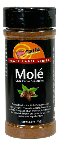 Dizzy Pig Molé Chile Cacao Seasoning Rub (8oz Shaker)