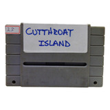 Fita Cutthroat Island Super Nintendo Snes Cartucho Jogo