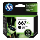 Cartucho Hp 667xl Negro 