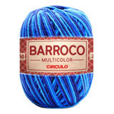 Barbante Barroco Multicolor Fio 6 200g Tricô Crochê Cores