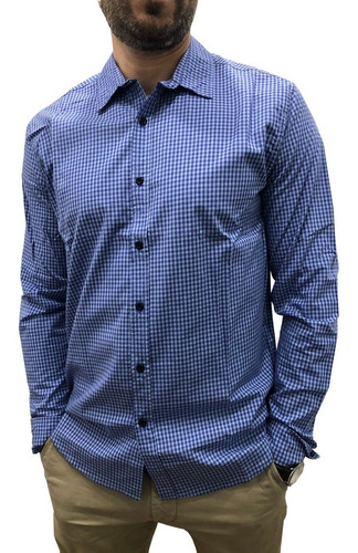 Camisa Estampada Algodón Rafa Salmun Hombre