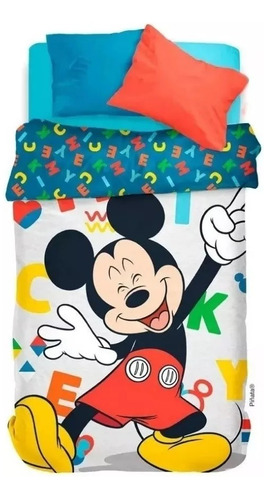 Acolchado 1½ Plaza Infantiles Disney Piñata Mickey