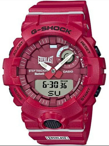 Reloj Casio G-shock Modelo Gba-800 Rojo Everlast