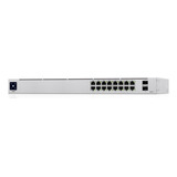 Switch Poe Ubiquiti 16 Puertos Gigabit C/ 2 Sfp Para Rack