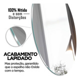 Espelho Redondo 40cm Para Banheiro Quarto Decorativo Parede