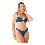 Conjunto De Lingerie Atacado Kit/ 100 Conj. Calcinha E Sutiã