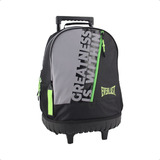 Mochila Carrito Everlast Varon 18 Pulgadas Escolar Primaria