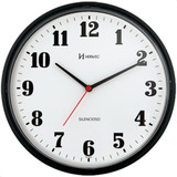 Relógio Parede Silencioso Decorativo Moderno Contínuo 26cm