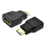 Adaptador Mini Hdmi Qianrenon 1080p Full Hd 4k/3d Para Cámar