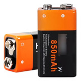 Batería 9v Recargable Litio Bateria Pila 9 Volt 6f22 6lr61